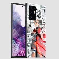 Glass Case for Samsung S20 FE S21 S10 S9 S8 Cover for Galaxy Note 20 Ultra 10 Plus 9 Tempered Coque Sac _Janpan Anime Samsung S8