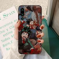 Mano Herojų Akademija Anime Telefono dėklas Huawei P50 P40 P30 Pro Lite P Smart 2021 2019 Magic 3 Minkštas Juodas Telefono dangtelis Huawei Magic 3 Pro yellow