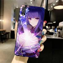 Genshin Impact Raiden Shogun Phone Case For Honor 70 50 20 7S X9 X8 X7 Magic 4 3 Pro Soft Black Phone Cover Honor 70 white