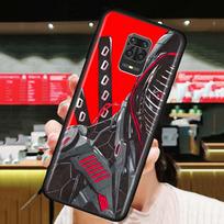 Silicone Phone Case For Xiaomi Redmi Note 11 10 9 9S 7 8 8T 9T 10S 9 Pro Redmi 9 9A 9C Cover Coque Japanese Samurai Fundas Redmi 9C blue