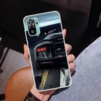 Vyriški sportiniai automobiliai telefono dėklas, skirtas Xiaomi Redmi Note 10 Pro Max 10S 9 9S 9T 8 8T 11T 11S 11 5G 11E 7 6 5 4X Coque Redmi Note 10S gray