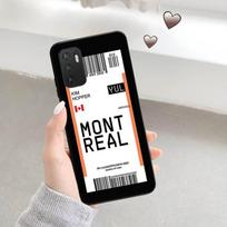 Juodas telefono dėklas, skirtas Xiaomi Redmi Note 11 9 10 Pro Max 5G 8T 9T 9s 7 9C 7a 9A 8 8A Kelionės bilieto etiketė Paryžius Seulas Toronto viršelis Redmi 7A white