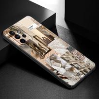 Aesthetic Collage Phone Case For Samsung Galaxy A21 A30 A50 A52 S A13 A22 A32 A33 A53 A73 5G A11 A12 A31 A51 A70 A71 A72 Cover Samsung A73 5G gray
