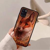 Cute Fox In Autumn leaves fores Phone Case for Samsung A 51 30s 71 21s 10 70 31 52 12 30 40 32 11 20e 20s 01 02s 72 cover Samsung A70 brown
