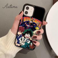 Anime My Hero Academia deku bakugou Boku no Phone Case for iPhone 11 12 13 14 Pro Max mini XR XS SE 2020 5 7 8 Plus Cover shell iPhone 5 5s SE