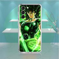 Soft Case For Samsung Galaxy S22 S20 S21 S10 S9 S8 Plus FE Note 20 Ultra 10 Lite 9 Luxury Cover Coque Saiyan Brolis Anime Samsung S22 5G