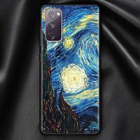 Silicone Case For Samsung Galaxy S20 FE S21 Ultra S10 Plus Soft Back Phone Cover S9 S8 S10e S7 Cases Cas Van Gogh Art Aesthetics Samsung S21