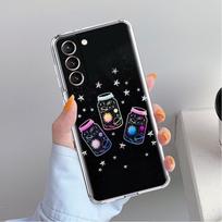 Cosmic Planet Clear Case For Samsung Galaxy S22 S20 FE S21 S10 S9 Plus Note 20 Ultra 10 Lite Transparent Phone Shell Samsung S21 5G