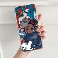 Clear Case For Samsung Galaxy A52 A12 A51 A32 A21s A71 A32 A22 50 A70 A31 A72 5G Phone Cover Anime  Demon Slayer Samsung A73 5G
