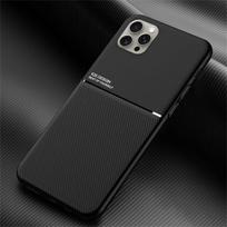 Magnetic Leather Case For iPhone 15 14 11 13 12 Pro Max Plus 13 12 Mini Shockproof Cover For iPhone SE 2020 8 7 Plus X XR XS Max For iPhone 15 raudona
