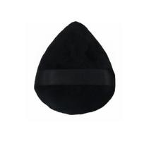 1/2/5pcs Large Tongue Water Drop Powder Puff Setting Loose Powder Flocking Soft Cosmetic Puff Triangle Pointed Makeup Tools black