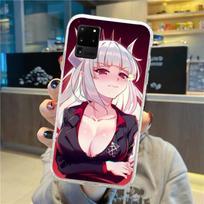 Helltaker Phone Case For Samsung Galaxy S10 S21 S22 Plus Ultra A91 A51 A21S A12 Transparent Phone Cover Galaxy S30