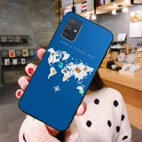Travel in the world map Phone Case For Samsung Galaxy A21S A01 A11 A31 A81 A10 A20E A30 A40 A50 A70 A80 A71 A51 Galaxy A11