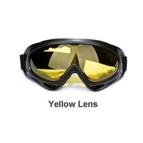Windproof Motocross Glasses Helmet Glasses Protection Safety Lenses Cycling Off Road Skiing Snowboard Outdoor Sports Goggles beige