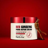 FARMSTAY Red Ginseng Prime Repair Cream 100ml 3 PCS red