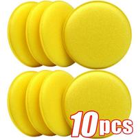 Car Round High Density Waxing Polish Sponges Foam Applicator Pads Curing and Polishing Sponges Auto Cleaning Tools Accessories
