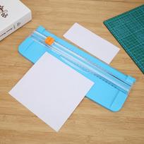 Paper Blade Cutter Spare Knife Machine Paper Cutter Sliding Convenient with Automatic Security Safeguard for Coupon Craft Photos