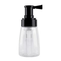 180ml Powder Atomizer Bottle Barber  Talcum Emulsion Spray Travel Container Lotion Dispenser Rotate Bottle Salon Accessories black