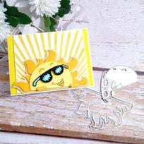 Burning Sun Metal Cutting Dies Stencils Die Cut for DIY Scrapbooking Album Paper Card Embossing Crafts dies