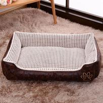 Dog Beds For Small Medium Large Dogs House Mat Pet Nest Soft Cat Kennel Puppy Mattress Cushion Products For Animals ZL404 50x40x20cm