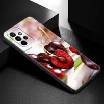 Red Cherry Phone Case For Samsung Galaxy A21 A30 A50 A52 S A13 A22 A32 A33 A53 A73 5G A11 A12 A31 A51 A70 A71 A72 Black Cover Samsung A11