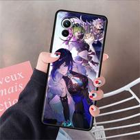 Genshin Impact Funda Case For Xiaomi Mi 11 Lite 5G NE 11T Pro 10T 9T Note 10 12 12X 12S Ultra Soft Silicone Shell Phone Cover Mi Note 10 Pro gray