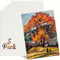 5 vnt. Drobės lentos tapybai Drobės, skirtos tapybai 20cm*25cm，5-Pack