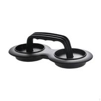 Burger Press Smasher Easily Clean Meat Beef Griddle for BBQ Cooking Sandwich oranžinė