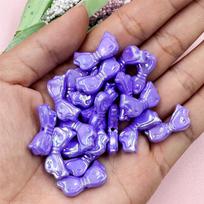 Kūrybiški karoliai, apyrankės 20 vnt. Pasidaryk pats 11,1*21,8 mm Papuošalų gamyba Akrilinės kaspinėliai Laisvi karoliukai Mada 9 spalvos violetinė