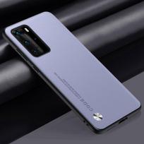 Prabangus PU odos dėklas Huawei P40 Pro Plus galiniam dangteliui, matinis silikoninis pilnos apsaugos dėklas Huawei P40 Lite 5G 4G P40 Pro Plus juoda