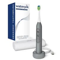 sonic elektrinis dantų šepetėlis, įkraunamas dantų šepetėlis suaugusiems su 3 režimais, kelioninis dėklas, USB įkroviklis, White St blue