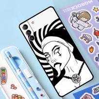Satan Satanic Nun Cover For Samsung Galaxy S23 S21 FE S20 FE S22 Plus Note 20 Ultra Note 10 S8 S9 S10 Plus Case Galaxy S23 Plus