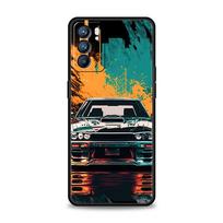 Sports Car JDM Tokyo drift For Oppo Reno7 Reno6 Pro Plus A54 5G Phone Case Find X6 X5 A53 A52 A9 A15 A95 A17 A16 A76 A74 Cover Oppo A52