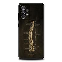 Skeletas Kreidos lenta Kūnas Širdis Dėklas Samsung A24 A12 A14 A32 A50 A70 A20E A20S A10S A22 A30 A40 A34 A54 A42 A52 5G A04s Samsung A40 black