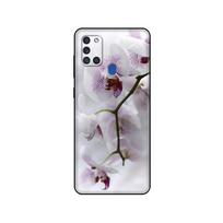 Black tpu Case For Samsung Galaxy A50 50S A30S A10 A01 A11 A21S A31 A41 A51 A71 M21 M30S S10 LITE Cover Orchid Flowers Colorfu Samsung A01