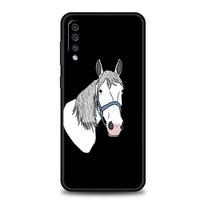 Phone Case For Samsung A52 A14 A50 A70 A10S A30 A40 A20S A20E A02S A12 A22 A72 A32 5G A04s Frederik The Great beauty horse Cover Samsung A30 black
