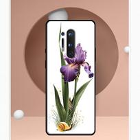 Blue Iris Flower Case For OnePlus 11 10 9 Pro 8T 9RT 10T Ace OnePlus Nord N10 N100 N20 2T CE 2 Lite Cover OnePlus 9RT