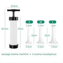 Manual Sausage Machine Meat Stuffer Filler Salami Make Sausage Machine Funnel Kitchen Tool balta