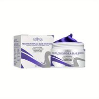 100 ml purpurinė plaukų priežiūros plėvelė, minkšta ir drėkinanti plaukų priežiūros plėvelė, tinka suskilinėjusiems galiukams, dažant karštu būdu, esant sausumui ir dirglumui 100ml
