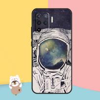 Planet Astronaut Case For OPPO A74 A93 A83 A91 A53S A9 A5 A31 A53 2020 A15 A16 A1K A52 A72 A94 A54 Cover OPPO A94 5G