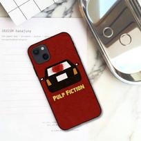 Juokingas Pulp Fiction telefono dėklas iPhone 11 12 Mini 13 14 15 Pro XS Max X Plus SE XR korpusas iPhone12