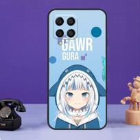 Gawr Gura Hololive Anime Case For Samsung Galaxy M12 M32 M52 M55 M13 M33 M53 M14 M34 M54 M20 M30s M31s M51 M31 M21 Samsung M53