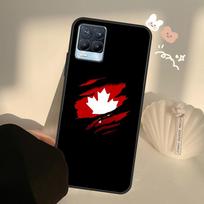 Kanada Kanados Vėliava For Realme 8 9 Pro Plus GT Neo 2 GT Master 9i 8i Telefono dėklas For OnePlus 9 10 Pro 9R Nord2 Realme GT Neo2 beige