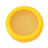 Šaldytuvo maisto laikymo indas Silikoninė vaisių laikymo dėžutė su užsukamu dangteliu Be BPA Lengvas geltona