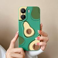 For Xiaomi Redmi A3 K60 K70 Pro K70E Note 13 Pro 13R 13C Cases Cute Avocado Flower Matte Liquid Silicone Soft Back Cover Protective Phone Shell Bumper Redmi 13C 4G