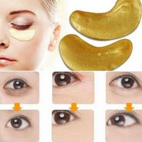 Gold Eye Mask Dark Circles Acne Beauty Patch Reduces Signs of Aging Smoothes Wrinkles Eye Skin Care Tools 5Pack-10Pcs white