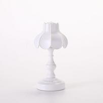 Retro LED Desk Lamp USB Rechargeable Lotus Mini Night Lights Bedroom Living Room Decor Bedside Table Lamps For Student Gifts