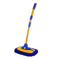 Car Cleaning Brush Detailing Adjustable Super Absorbent Car Wash Brush Telescoping Long Handle Cleaning Mop Car Accessories blue