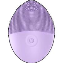Silicone Electric Facial Cleansing Brush Vibration Face Cleaner Deep Cleaning Pores Face Skin Care Tools Massager Rejuvenation pink