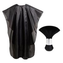 „Yousheng“ 1 rinkinys „Barber Cape“ platus padengimas, nelipnūs plaukai, atsparūs dulkėms su valymo šepetėliu, plaukų priežiūra, kirpimas, dažymas, ilgalaikis prijuostė, salono reikmenys A